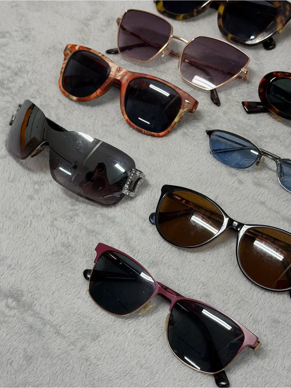 Reseller Wholesale Lot Sunglasses Frames Random Brands Various Conditions Lot A